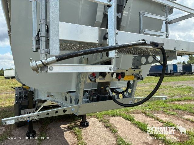 Damperli yarı römork Schmitz Cargobull Semitrailer Tipper Steel half pipe body 29m³