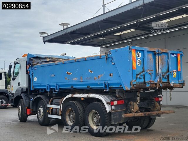 Benne à 3 côtés Renault Kerax 430 8X4 15m3 Forez Bennes Tipper 3-sides ...