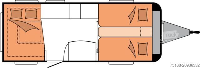 Lakókocsi HOBBY De Luxe 540 UL Modell 2026