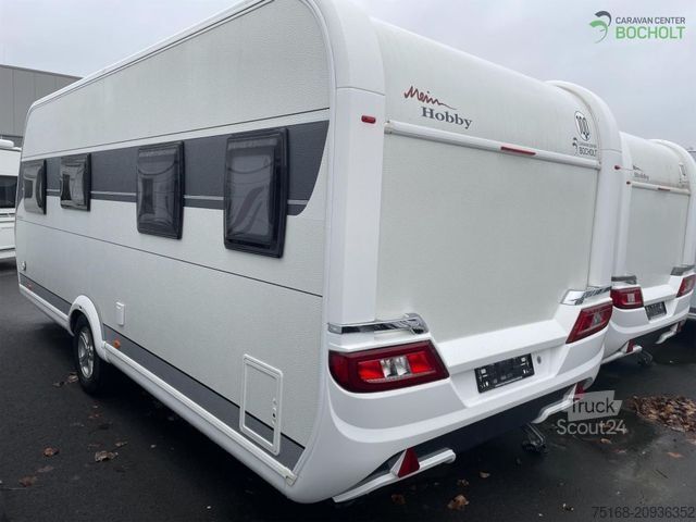 Lakókocsi HOBBY Prestige 560 WFU 2000 kg Achse