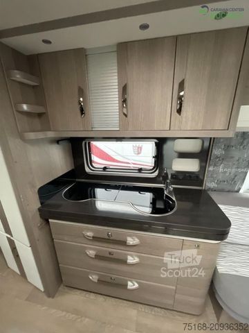 Lakókocsi HOBBY Prestige 560 WFU 2000 kg Achse