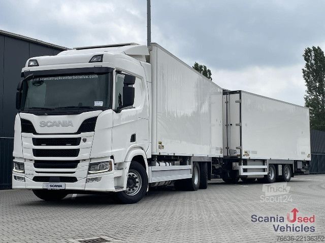 Хладилен камион Scania R 410 B6x2*4NB FRIGO CHEREAU FULL AIR 9T -18 MULTI