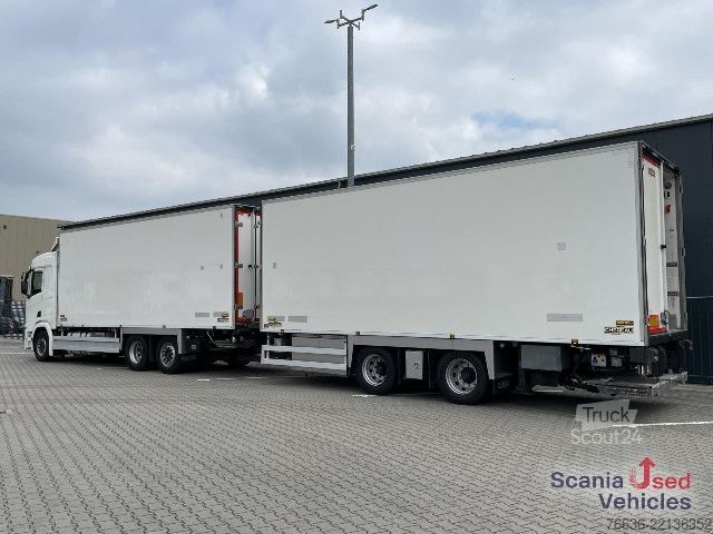 Хладилен камион Scania R 410 B6x2*4NB FRIGO CHEREAU FULL AIR 9T -18 MULTI