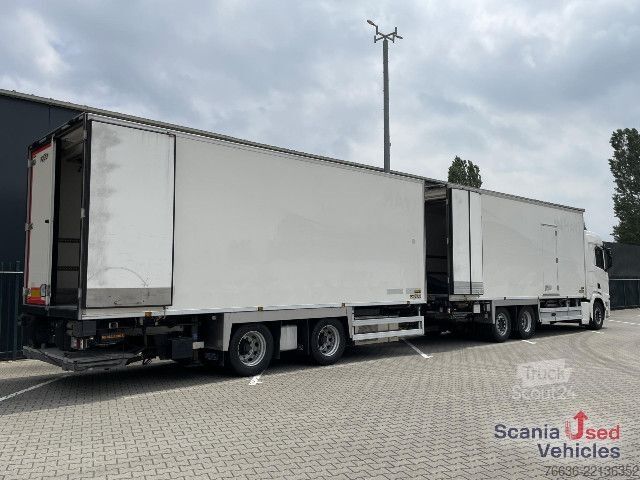 Хладилен камион Scania R 410 B6x2*4NB FRIGO CHEREAU FULL AIR 9T -18 MULTI