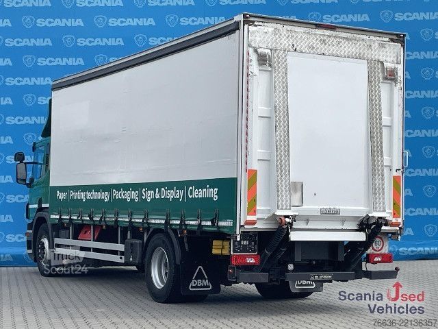 Valníkový nákladní automobil s plachtou Scania P 320 DB4x2MNB RETARDER FULL AIR 2T TAIL LIFT ACC