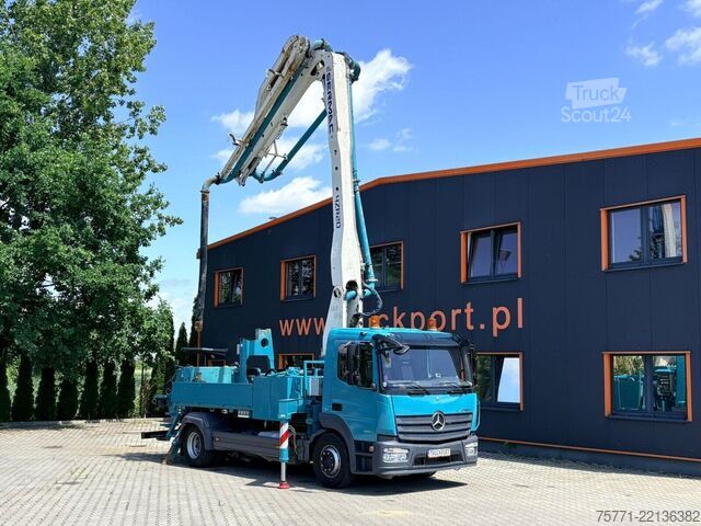 Betongpumpe Mercedes-Benz ATEGO 1527 4x2 POMPA DO BETONU SERMAC CITYPUMP ...