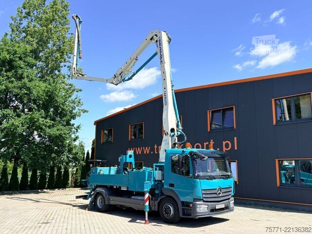 Betongpumpe Mercedes-Benz ATEGO 1527 4x2 POMPA DO BETONU SERMAC CITYPUMP ...