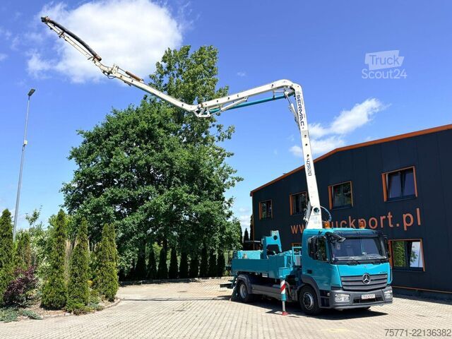 Betongpumpe Mercedes-Benz ATEGO 1527 4x2 POMPA DO BETONU SERMAC CITYPUMP ...