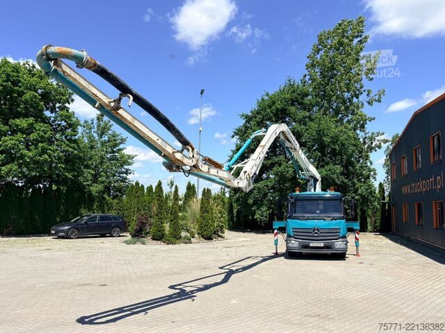 Betongpumpe Mercedes-Benz ATEGO 1527 4x2 POMPA DO BETONU SERMAC CITYPUMP ...