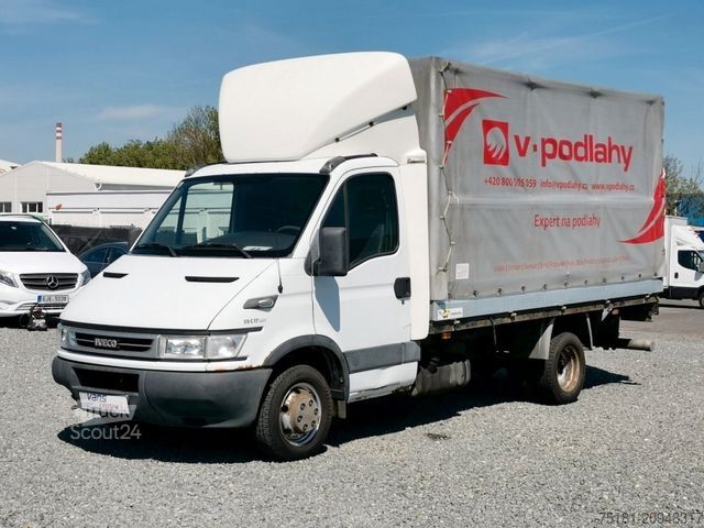 Plachtová dodávka IVECO Daily 3.0/122kw PRITSCHE 8 PALETTEN/ LBW