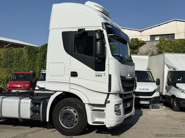 Camião porta-contentores de gancho Iveco stralis 480