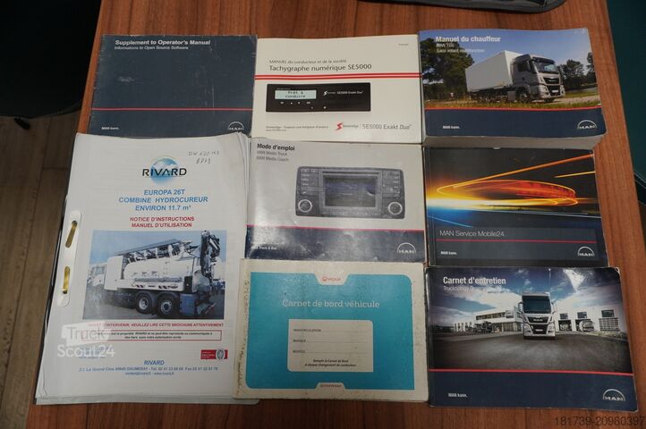 Samochd asenizacyjny MAN TGS 26.360 / RIVARD 18m3  / 180 tho km