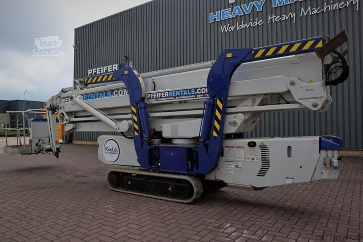 Plate-forme de travail télescopique articulée Falcon FS330Z As-Is, Bi-Energy, Diesel - Battery, 33m Wor