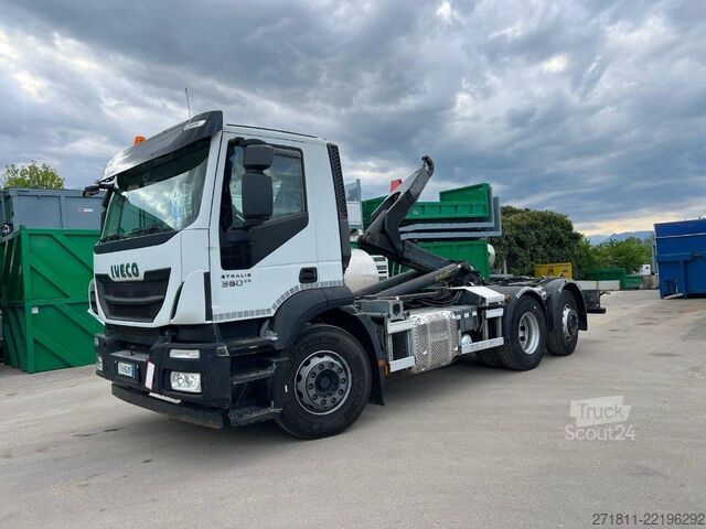 Контейнеровоз з гачком (рол-офф) IVECO IVECO STRALIS 360 AD260SY SCARRABILE 3 ASSI