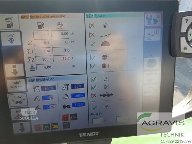 Трактор Fendt 724 VARIO S4