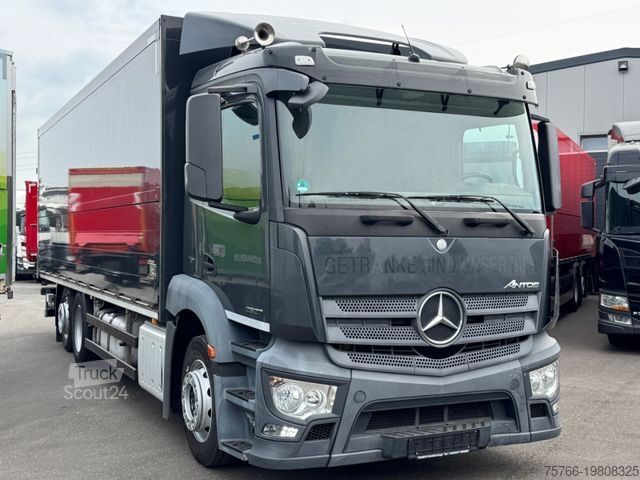 Drankentruck MERCEDES-BENZ ANTOS 2527 / LBW / 2 x AHK / LENKACHSE / 19 PAL