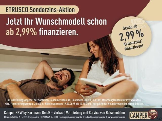 Camping-car semi-intégré ETRUSCO V Ford 6.6 SF MJ 26