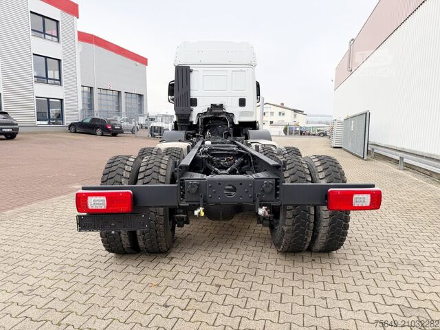 Châssis de camion Iveco-Magirus T-Way AT410T51/58 8x4 T-Way AT410T51/58 8x4, Retarder, Nebenantrieb, 4x VORHANDEN!