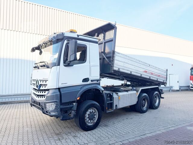 Driezijdige kipper Mercedes-Benz Arocs 3351 AK 6x6 Arocs 3351 AK 6x6, Retarder, Grounder, Motorabtrieb, pneum. Heckklappenöffnung
