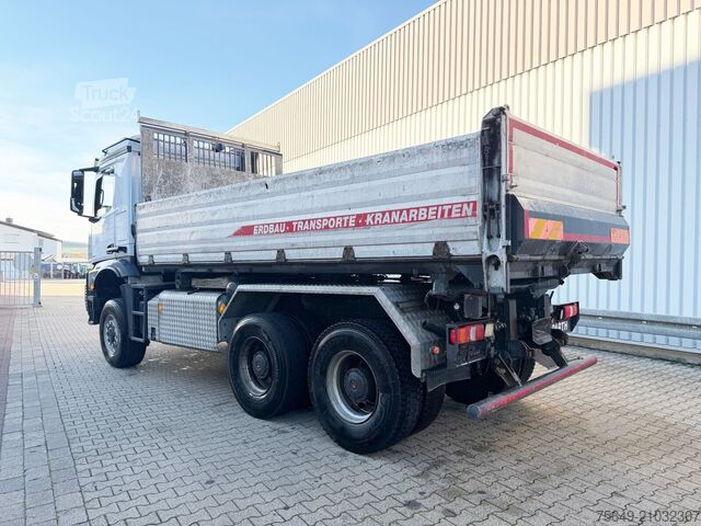 Driezijdige kipper Mercedes-Benz Arocs 3351 AK 6x6 Arocs 3351 AK 6x6, Retarder, Grounder, Motorabtrieb, pneum. Heckklappenöffnung