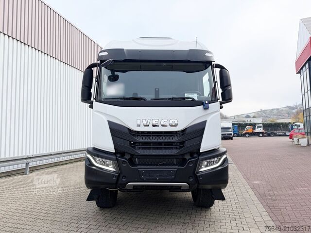 Châssis de camion Iveco-Magirus T-Way AT410T51 8x4 T-Way AT410T51 8x4, Retarder, Nebenantrieb, 4x VORHANDEN!