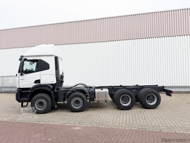 Sunkvežimio važiuoklė Iveco-Magirus T-Way AT410T51 8x4 T-Way AT410T51 8x4, Retarder, Nebenantrieb, 4x VORHANDEN!