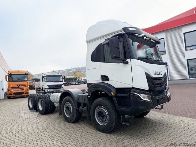 Camion à usage spécial Iveco-Magirus T-Way AT410T51/58 8x4 T-Way AT410T51/58 8x4, Retarder, Nebenantrieb, 4x VORHANDEN!