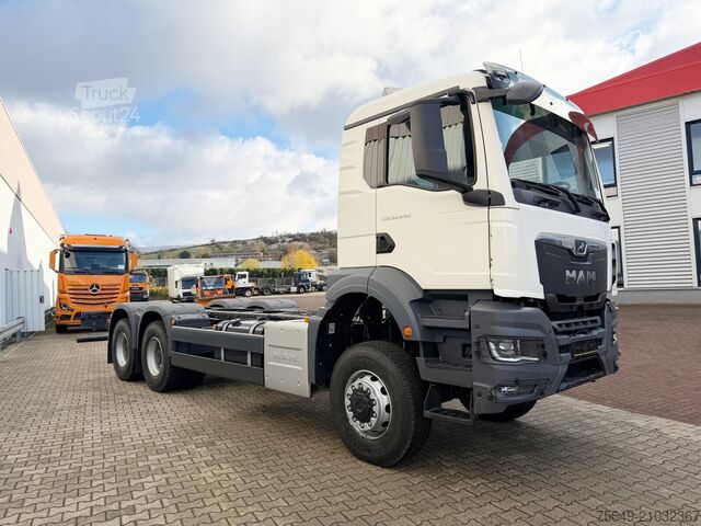 Lastbilchassi MAN TGS 33.440 6x6 BB CH TGS 33.440 6x6 BB CH, Hohe Bauart, Nebenantrieb
