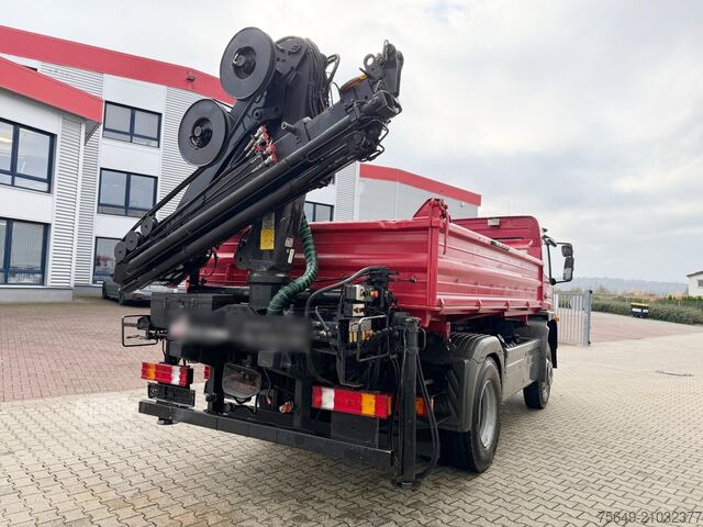 Torenkraan Mercedes-Benz Atego 1523 AK 4x4 Atego 1523 AK 4x4, Heckkran Hiab 085-3, absattelbar