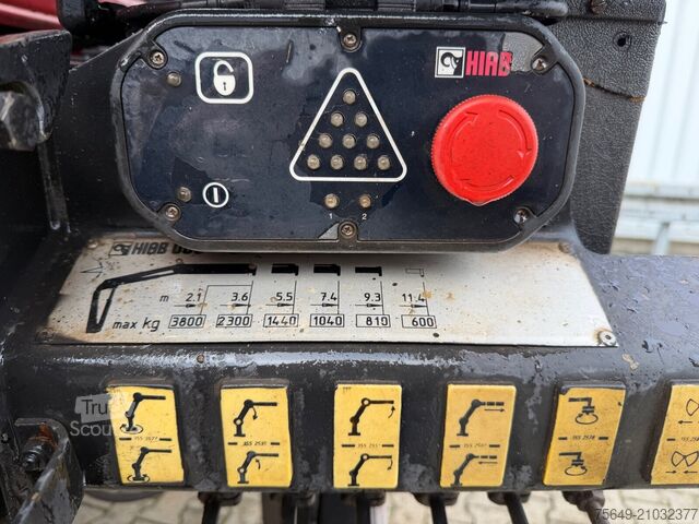 Torenkraan Mercedes-Benz Atego 1523 AK 4x4 Atego 1523 AK 4x4, Heckkran Hiab 085-3, absattelbar