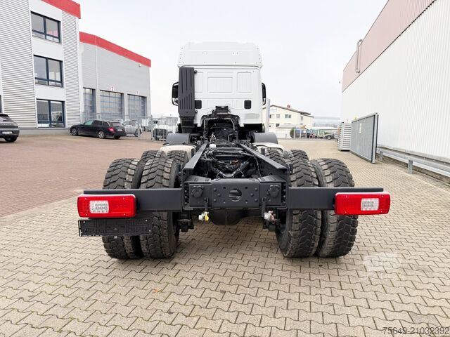 Camion-benne tricar Iveco-Magirus T-Way AT410T51/58 8x4 T-Way AT410T51/58 8x4, Retarder, Bordmatik, 4x VORHANDEN!