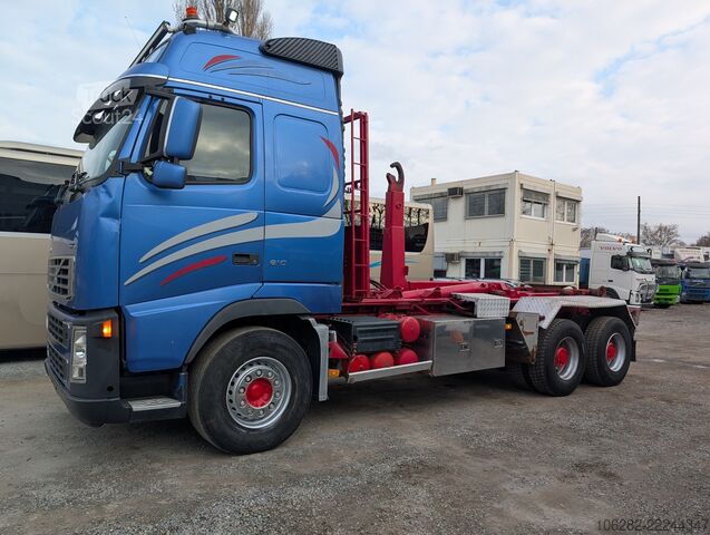 Haakarm vrachtwagen Volvo FH16 6X4 610HP HYVA Blatt/Luft Manuell