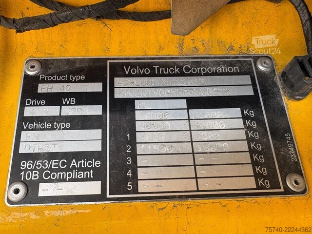 Standaard trekker Volvo FH 460 + SMARTTACHO + PERFECT CONDITION + SPOIL...