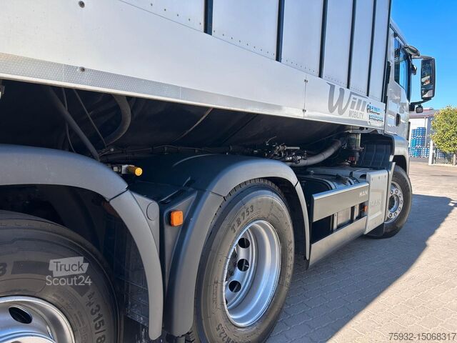 Camion à ordures MAN TGS 28.320  FAUN Rotopress  Zöller Lift EURO 6