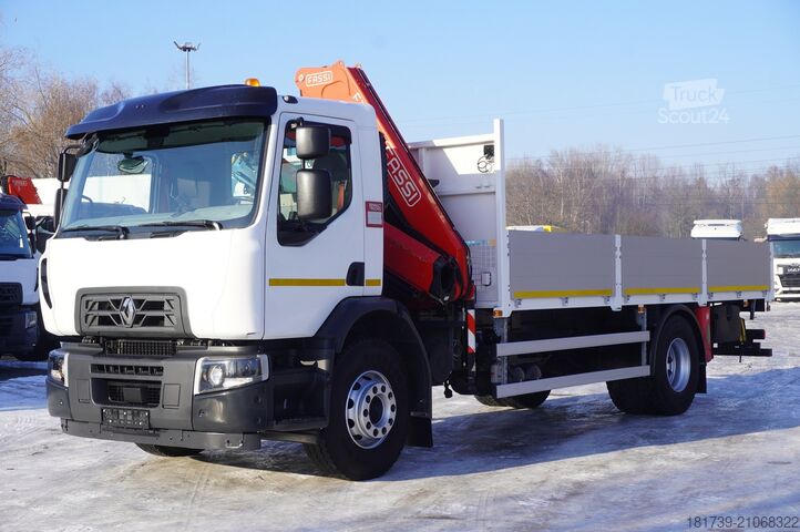 Vinçli platform Renault C280 DTI 8 / HDS Fassi F135A.22 / remote
