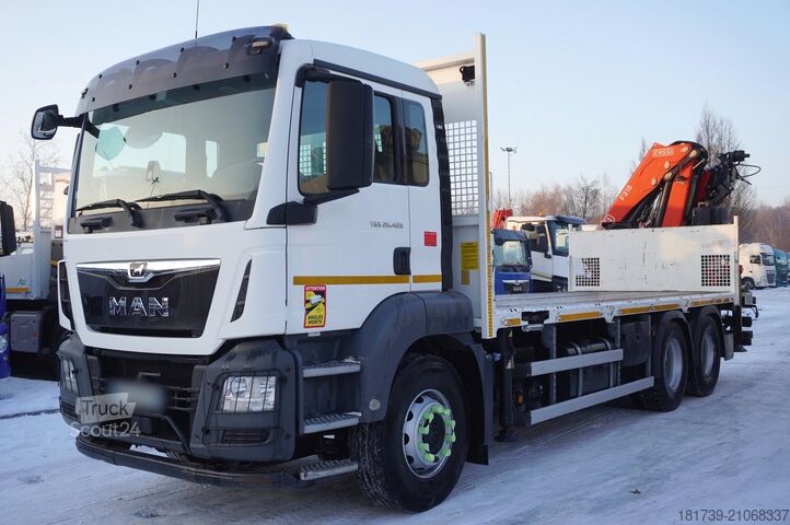 Vinçli platform MAN TGS 26.420 6x4 / Fassi F215A.2.24