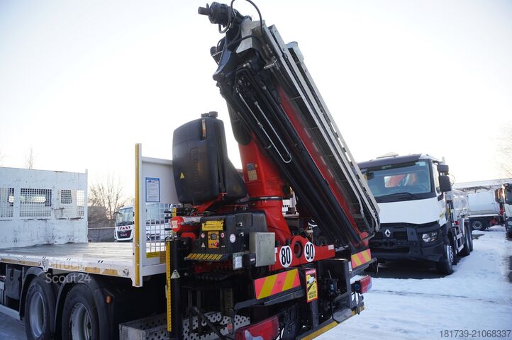 Vinçli platform MAN TGS 26.420 6x4 / Fassi F215A.2.24