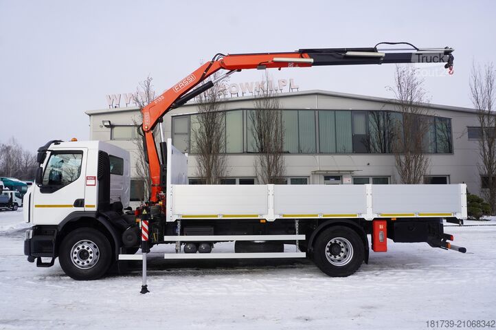 Vinçli platform Renault C280 DTI 8/ FASSI crane F135A.22/ 8units