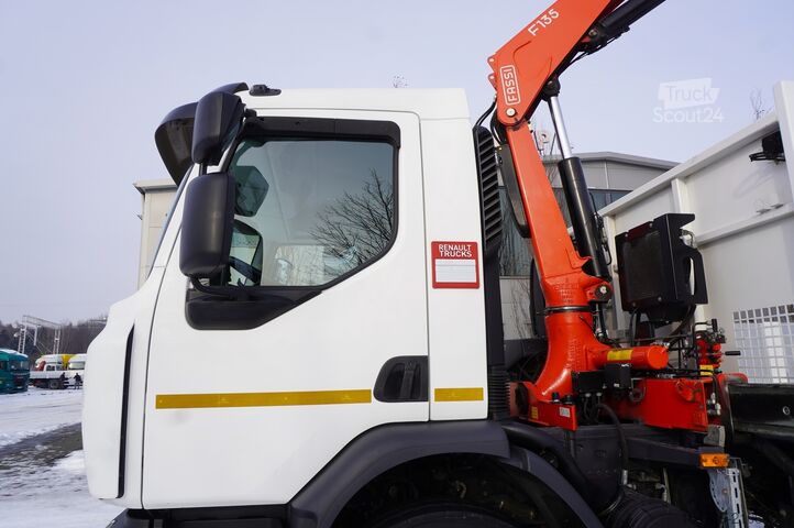 Vinçli platform Renault C280 DTI 8/ FASSI crane F135A.22/ 8units