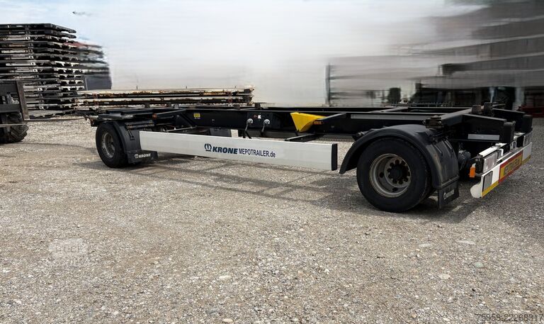 Rimorchio con telaio Krone BDF Lafette 235/75R17,5 Zwilling BPW