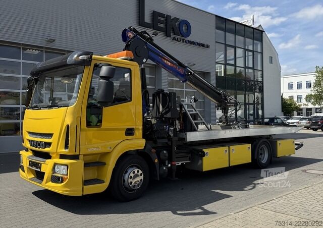 Пътна помощ iveco ML120E22 Kran/ Klima/ Kamera/ Brille/ AHK