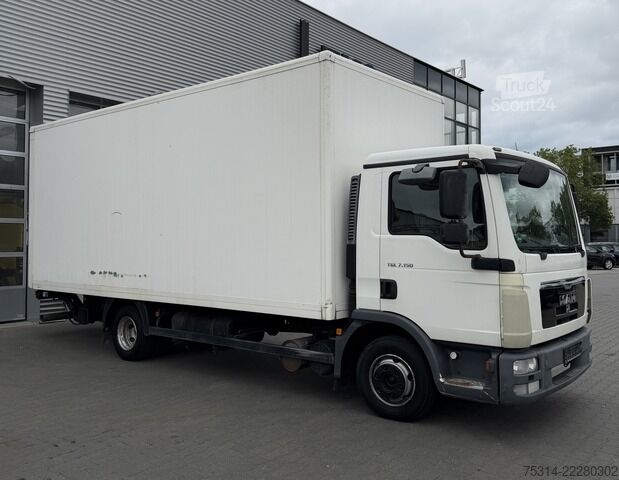 Vrachtwagen met bakwagen man TGL 7.150 LBW BÄR/ Kamera/ Luftfederung