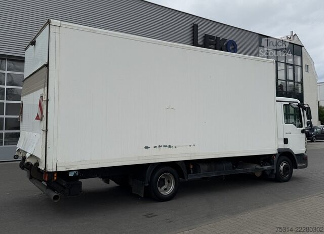 Vrachtwagen met bakwagen man TGL 7.150 LBW BÄR/ Kamera/ Luftfederung