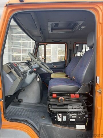 Фургон-шафа з фіранкою mercedes-benz MB Vario 614D Kipper Pritsche Plane/Spriegel mit