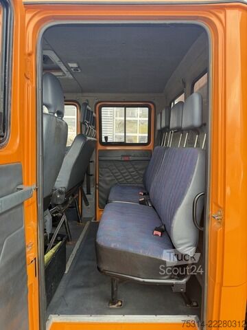 Фургон-шафа з фіранкою mercedes-benz MB Vario 614D Kipper Pritsche Plane/Spriegel mit