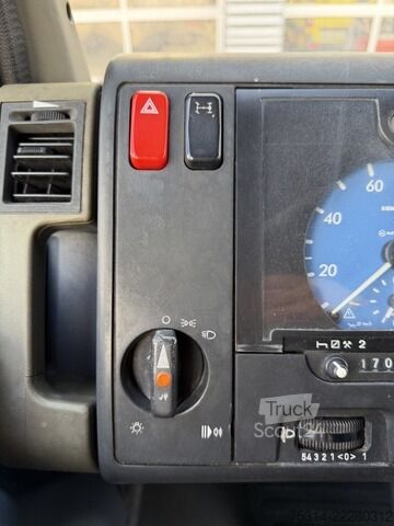 Фургон-шафа з фіранкою mercedes-benz MB Vario 614D Kipper Pritsche Plane/Spriegel mit