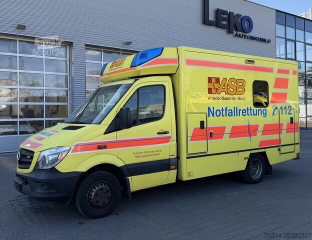 Palontorjuntakalusto mercedes-benz Sprinter 516 RTW Klima/ Automatik/ Liege