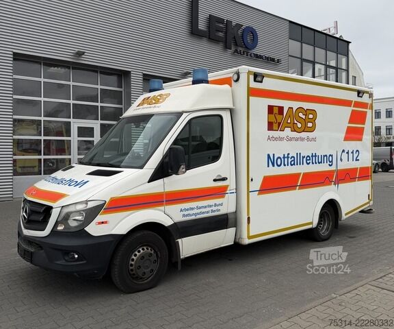 Palontorjuntakalusto mercedes-benz Sprinter 519 RTW Klima/ Automatik/ Liege