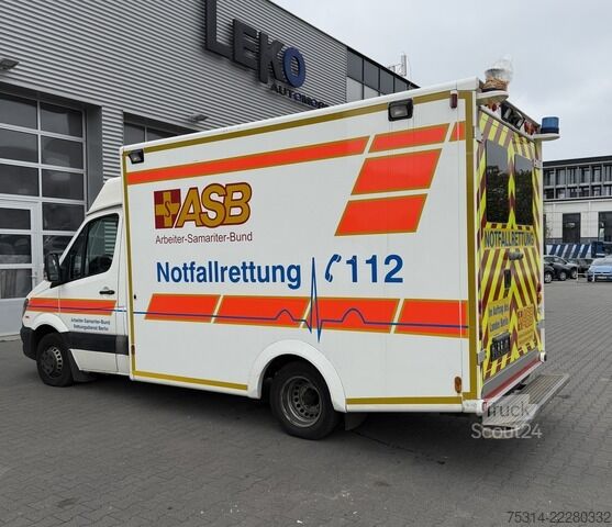 Palontorjuntakalusto mercedes-benz Sprinter 519 RTW Klima/ Automatik/ Liege