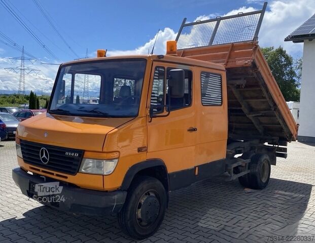 Carrinha basculante trilateral mercedes-benz Vario 814 DK - 3 Seiten Kipper DoKa